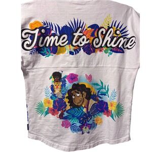 Disney Encanto Spirit Jersey Womens Medium White Time To Shine Bruno Excellent